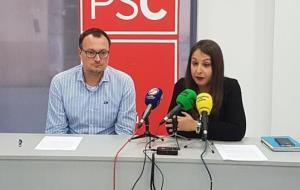 Juan Luis Ruiz i Gisela Vargas. PSC