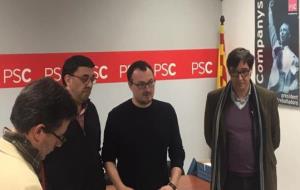 Juan Luís Ruiz, reelegit primer secretari de la Federació Alt Penedès-Garraf del PSC. PSC