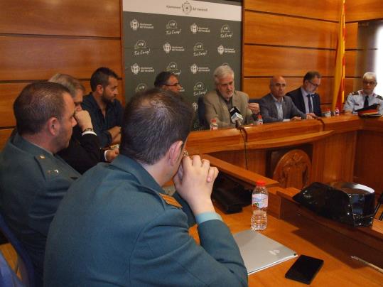 Junta local de Seguretat al Vendrell. Ajuntament del Vendrell