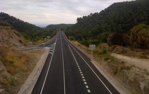 La C-15 entre Vilafranca i Igualada tindrà una mitjana de separació en els seus trams més conflictius. Ramon Filella