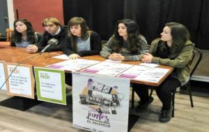 La Coordinadora Feminista del Penedès presenta els actes del 8 de març. EIX