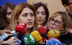 La coordinadora general del PDeCAT, Marta Pascal, durant una compareixença amb la premsa aquest dilluns 30 d'octubre . ACN