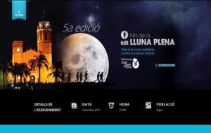 La cursa solidària Nits de la Lluna Plena continua la lluita contra el càncer infantil a Sitges. EIX