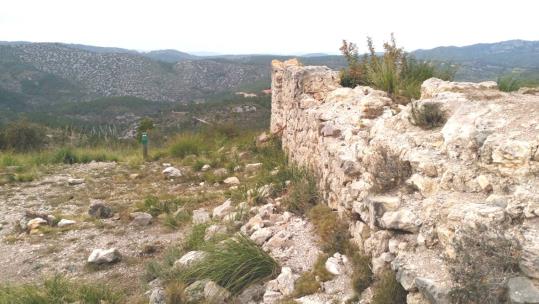 La Diputació elabora el Pla director del conjunt monumental del castell Vell d’Olivella. Diputació de Barcelona