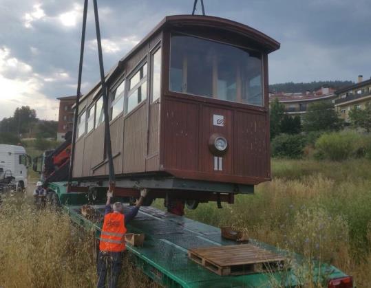 La Generalitat confirma que el funicular de Gelida encara trigarà un any a tornar a posar-se en marxa. Ramon Filella