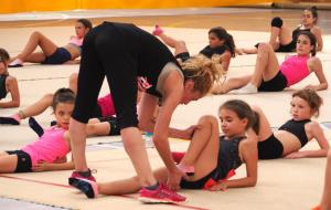 La gimnasta Carolina Pascual a la Masterclass 