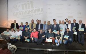 La Nit de la Gastronomia de Vilanova ret homenatge a Miquel Gatell, Julián Mansilla, Santi Coll i Abraham Martínez. Ajuntament de Vilanova