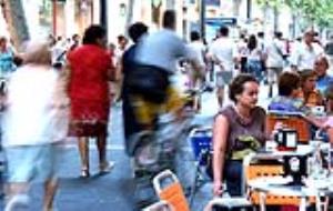 La Rambla Principal i el carrer Caputxins tindria un “Walk Score 100”. Eix