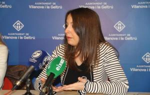 La regidora de Serveis Socials i salut, Gisela Vargas. Ajuntament de Vilanova