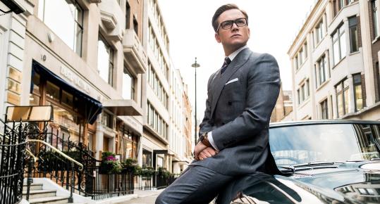 L'actor Taron Egerton a 'Kingsman: El Círculo de Oro'. EIX