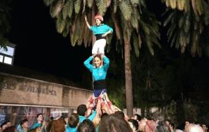 L'actriu brasilera Sabrina Sato s'uneix als Castellers de Vilafranca per un dia. Castellers de Vilafranca