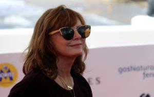 L'actriu Susan Sarandon al Festival de cinema de Sitges, el 6 d'octubre del 2017 . ACN