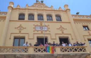 L'Ajuntament de Sitges celebra el Dia per a l'Alliberament LGTBI. Ajuntament de Sitges