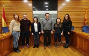 L’Ajuntament del Vendrell contracta cinc joves dins del programa de Garantia Juvenil. Ajuntament del Vendrell