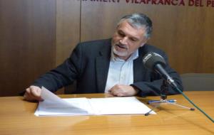 L'alcalde de Vilafranca ha mostrat la sentència de 20 de gener de 2015. Ajuntament de Vilafranca