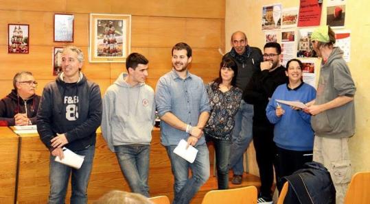 Laura Álvaro, nova presidenta dels Minyons de l'Arboç, la primera dona que exerceix aquest càrrec. Minyons de l'Arboç