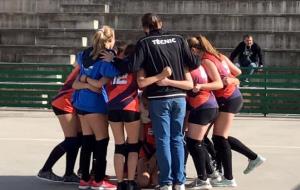 L'equip cadet femení de l'Institut Pla del Bosc . Eix