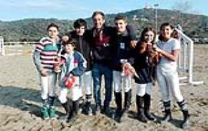 L'equip de competició en Pony Club Catalunya