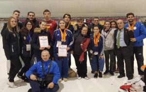 L’equip del Chois Vilanova al Campionat d’Espanya. Eix