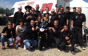 L'equip MdC Racing amb Valentín Perrone. Eix