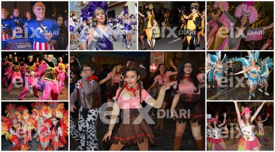 Les colles guanyadores dels Carnestoltes Digitals 2017. EIX