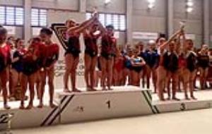 Les gimnastes de l’AE Pasífae