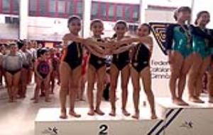 Les gimnastes de l’AE Pasífae