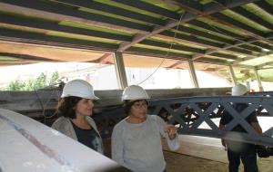 Les obres de la coberta del museu Víctor Balaguer acabaran a finals de novembre