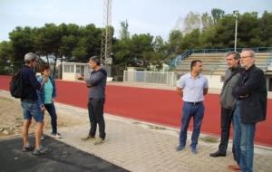 Les renovades pistes d'atletisme de Vilanova tornaran a funcionar a finals d'octubre. Ajuntament de Vilanova