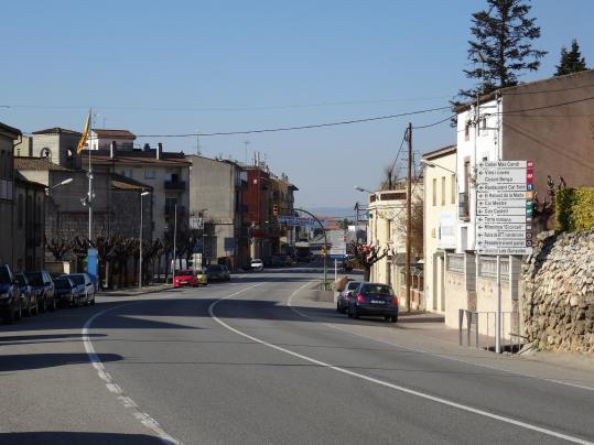 L'obertura de la variant de Vallirana podria comportar el col.lapse de la N-340 al Penedès. Ramon Filella