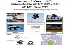 L'Skate Park de les Roquetes s'inaugura aquest dissabte. EIX