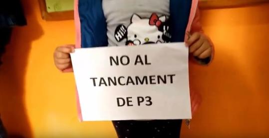 Mannequin Challenge 'Volem triar escola, volem triar el Canigó'. EIX