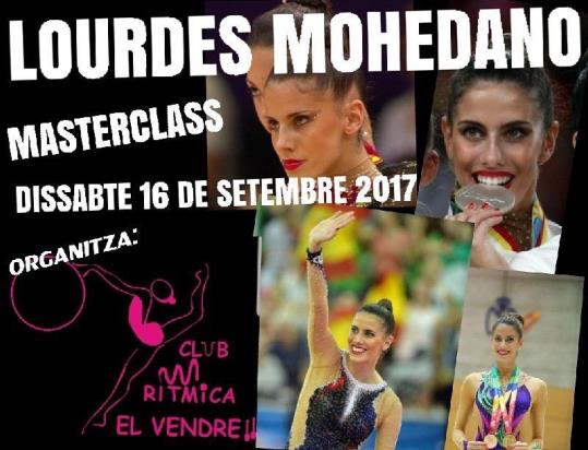 Masterclass de la gimnasta d’elit Lourdes Mohedano . Eix