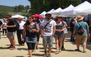 Mediona es vesteix de festa per a celebrar una nova edició de la mostra de la cervesa artesana. Ramon Filella