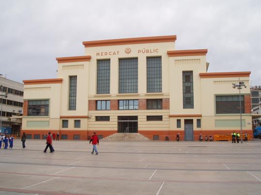 Mercat del centre. Ajuntament de Vilanova