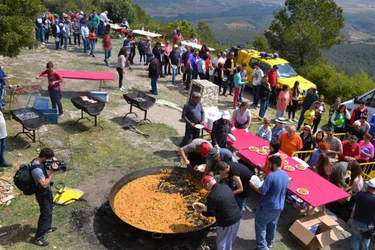 Més de 600 persones participen de l'Aplec de Foix. Ajuntament de Torrelles