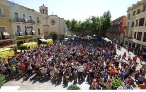 Minuts de silenci de rebuig a l'atemptat terrorista de Barcelona. Vilafranca del Penedès