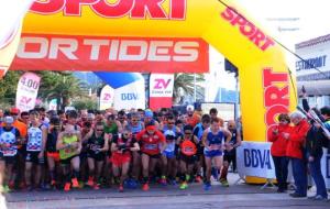 Mitja Marató de Sitges. Eix