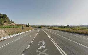 Mor un vianant atropellat per un turisme a l'N-340 a Castellet i la Gornal. Google Maps