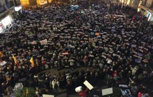 Noves mobilitzacions multitudinàries al Penedès i Garraf coincidint amb la jornada de vaga. Ajuntament de Vilafranca