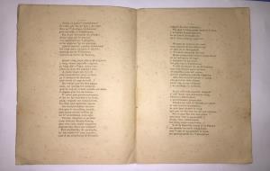 Original del sermó del Carnestoltes de Vilanova de 1882