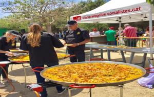 Paellada popular del PSC a Vilanova i la Geltrú