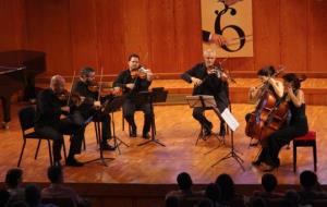 Pla general de l'Orquestra Da Camera Ensemble actuant al 36è FIMPC, el 2 d'agost de 2016. ACN