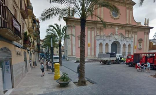 Plaça de les Neus de Vilanova. Google Street View