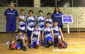 Plantilla de l'equip benjamí B. Eix