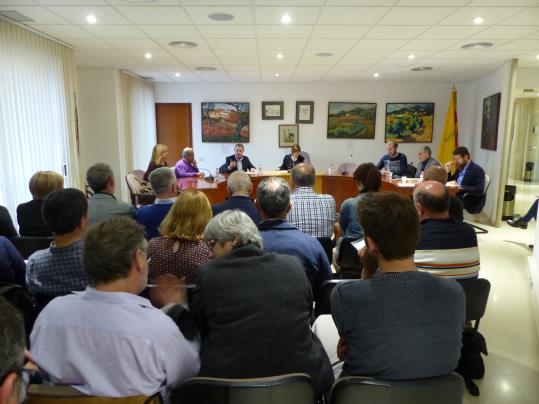 Ple de la Mancomunitat Penedès Garraf. EIX