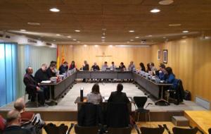 Ple municipal a Calafell. Ajuntament de Calafell