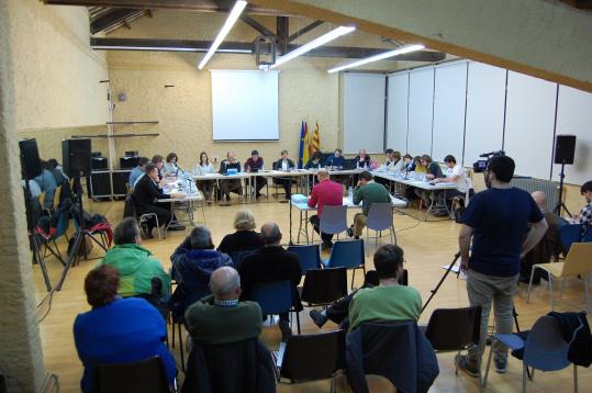 Ple municipal a Sant Pere de Ribes. Ajt Sant Pere de Ribes