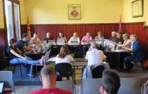 Ple municipal a Santa Margarida i els Monjos. EIX