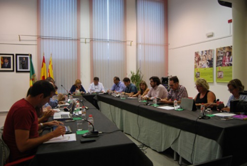 Ple municipal de Cubelles. Ajuntament de Cubelles